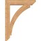 Ekena Millwork Thorton Slat Smooth Bracket w/ Offset Brace, Western Red Cedar, 7 1/2"W x 36"D x 48"H BKT0806X36X48THR06SWR - alternate 3
